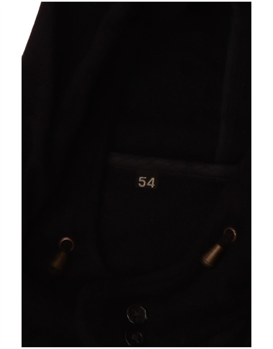 VINTAGE Duffle-coat à capuche pour homme IT 54 2XL Bleu marine