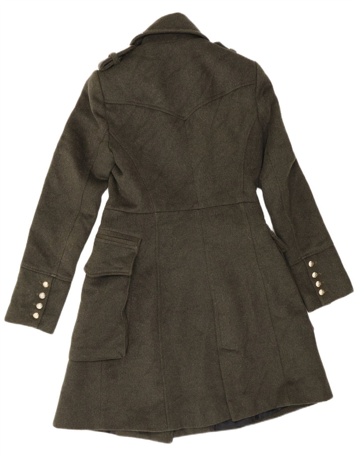 Zara Trench Femme UK 10 Petit Kaki