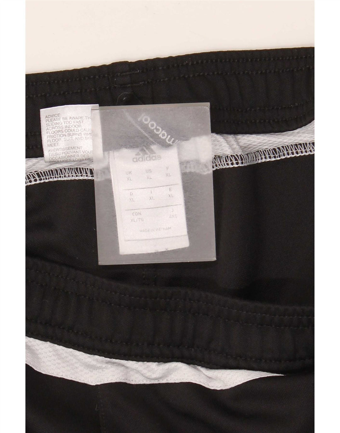 Adidas Pantalon de survêtement Climacool XL Noir Colorblock Polyester