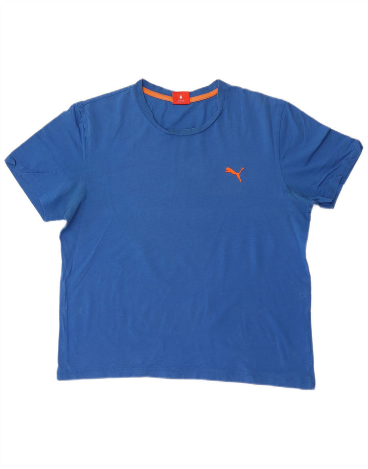 Puma T-Shirt Homme Grand Bleu