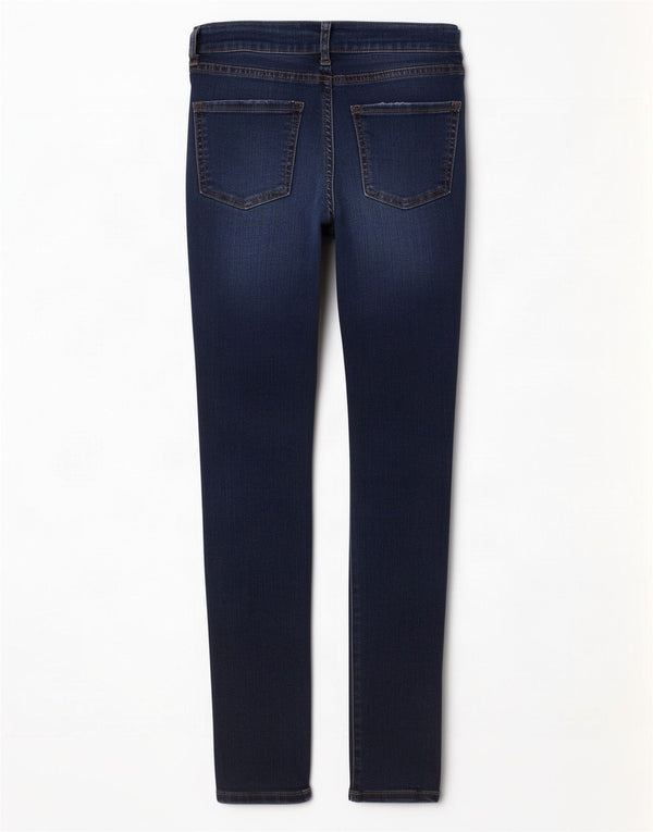 Zara Jean skinny femme EU 34 2XS W24 L28 Bleu Coton