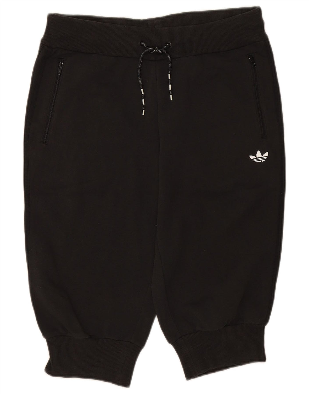 ADIDAS Bermuda de sport pour femme EU 40 en coton noir moyen