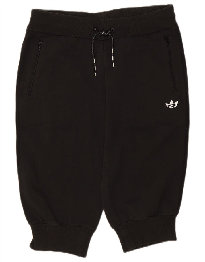 ADIDAS Bermuda de sport pour femme EU 40 en coton noir moyen