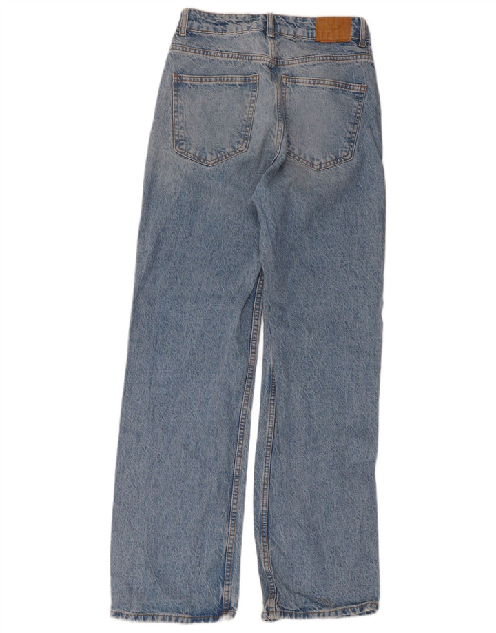 Zara Jean ample pour femme EU 36 XS W26 L30 Bleu