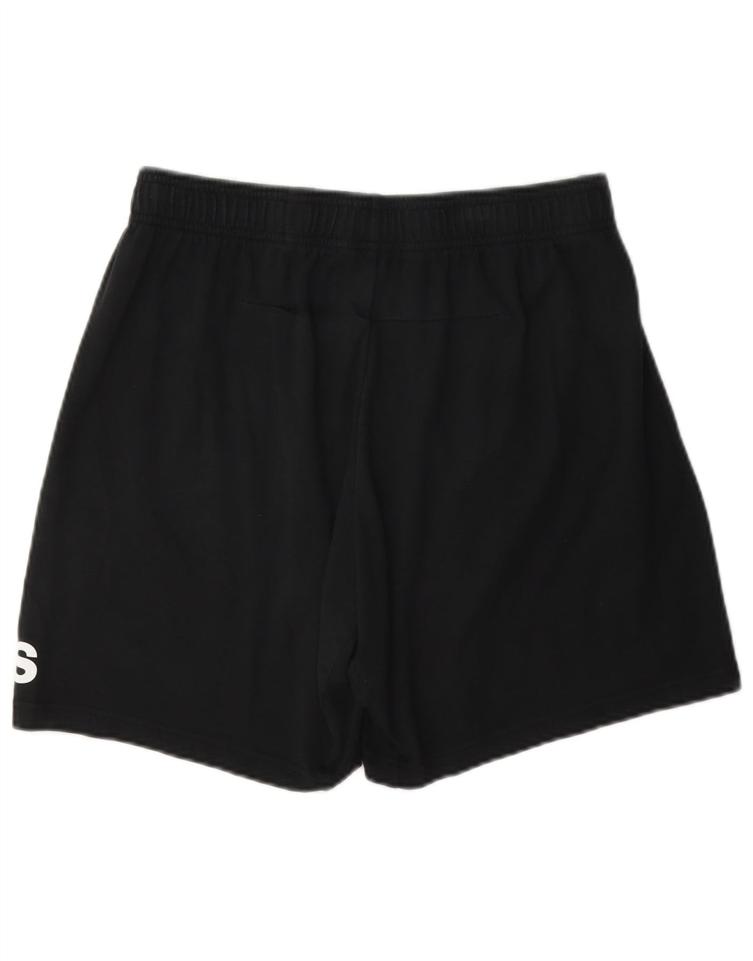 Adidas Short de sport graphique pour homme en coton noir moyen