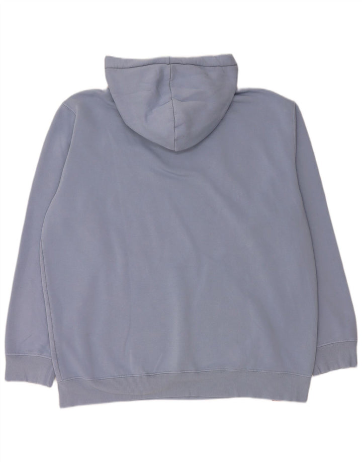 Alpha Industries Pull à capuche pour homme 3XL Bleu