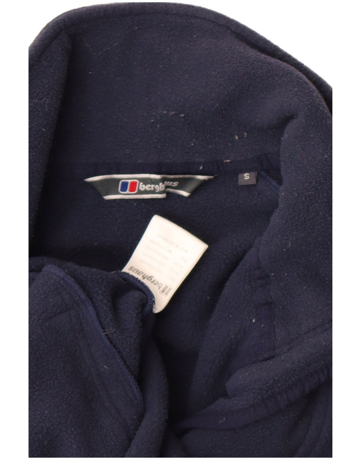 Berghaus Veste Polaire Homme UK 36 Petit Bleu Marine Polyester