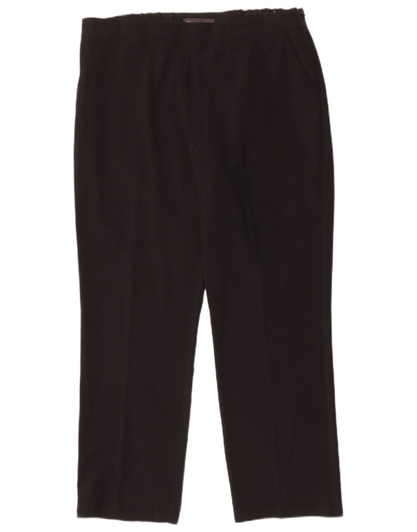 Marks & Spencer Pantalon de costume slim pour femme UK 16 Large W34 L28 Noir