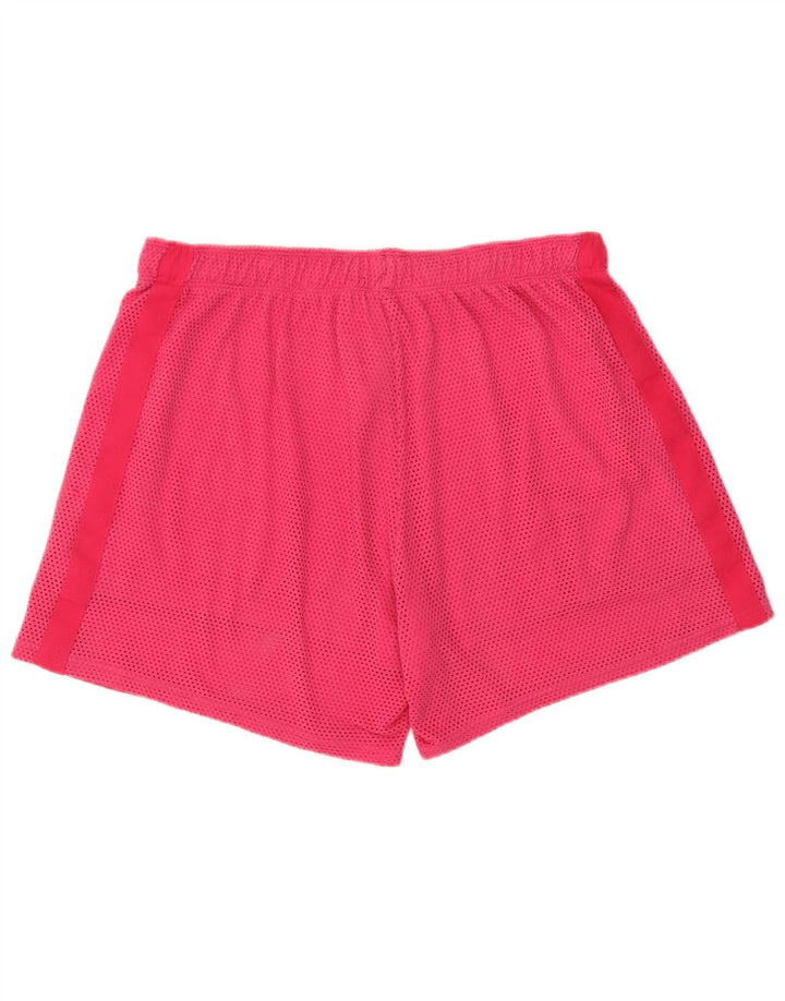 Nike Short de sport pour femme UK 14 Large Rose Colorblock Polyester