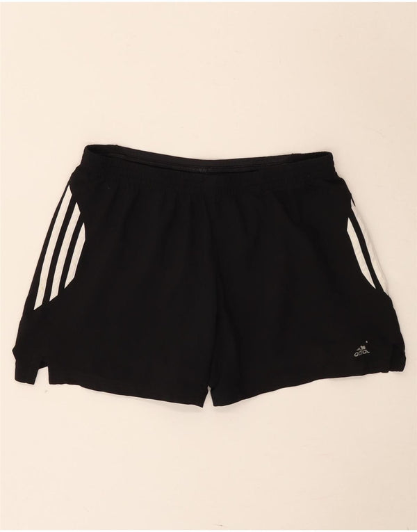 Adidas Femmes Climacool Sport Shorts UK 12 Moyen Noir Polyester