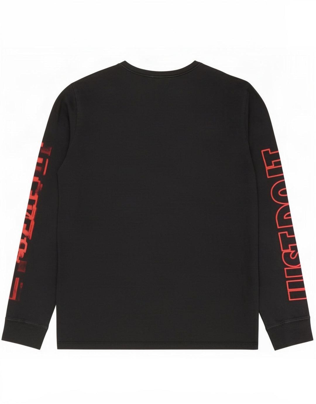 Nike Haut à manches longues pour homme Coupe athlétique en coton noir Taille L