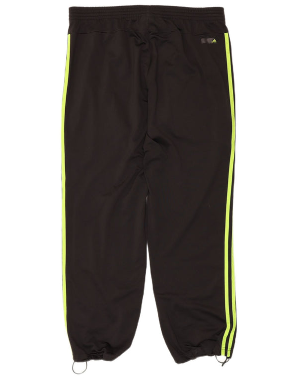 Adidas Pantalon de survêtement pour homme Joggers UK 44/46 Large Noir Polyester