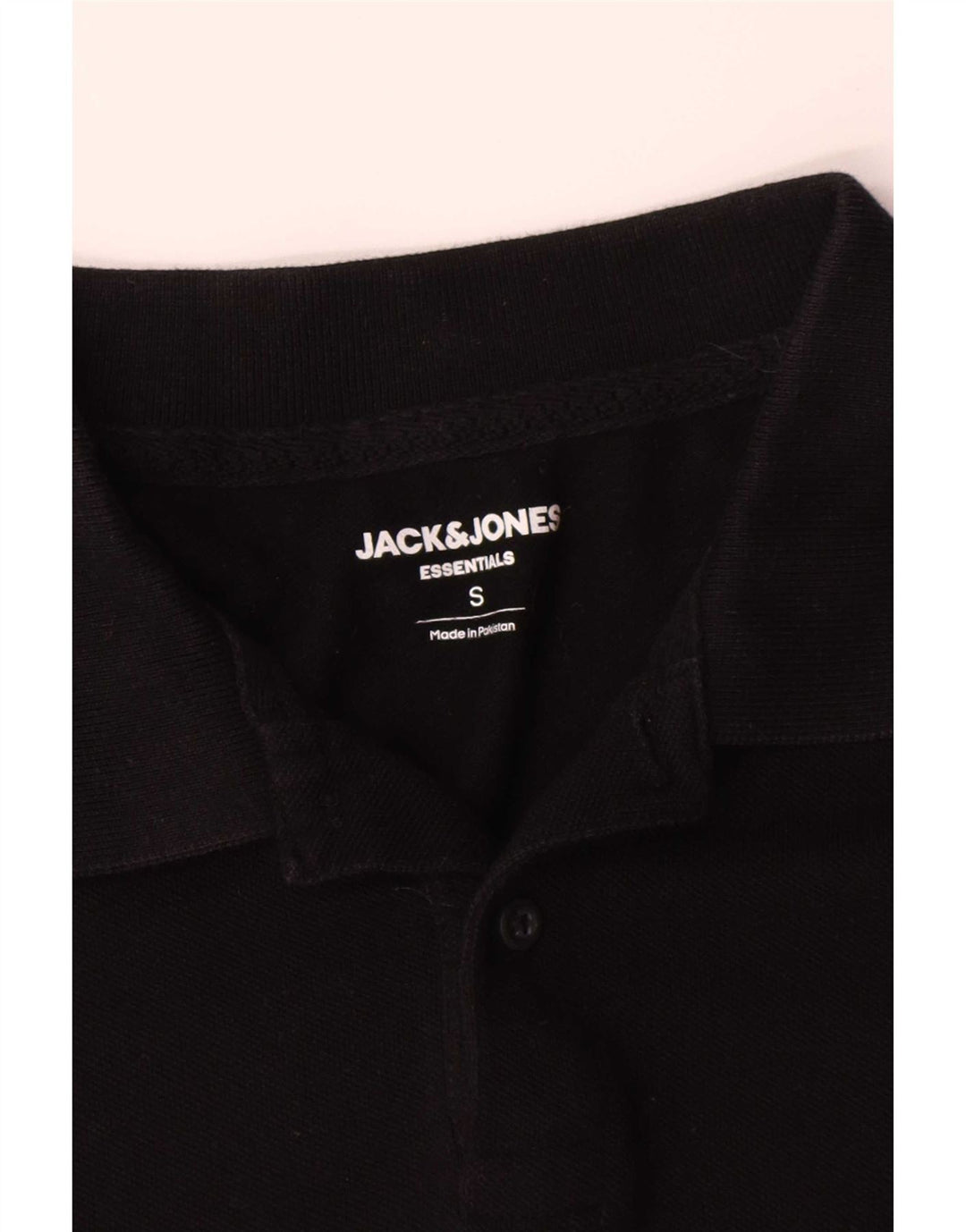 Jack & Jones Polo Homme Petit Noir Coton