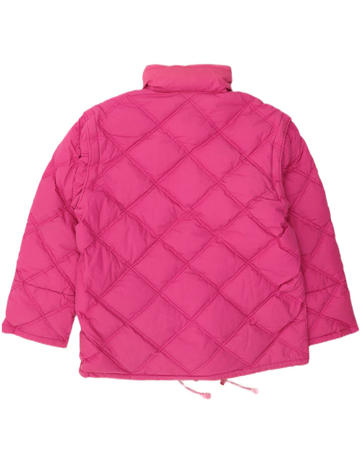 Dolomite Veste matelassée réversible à capuche pour homme UK 42 XL Rose Polyester
