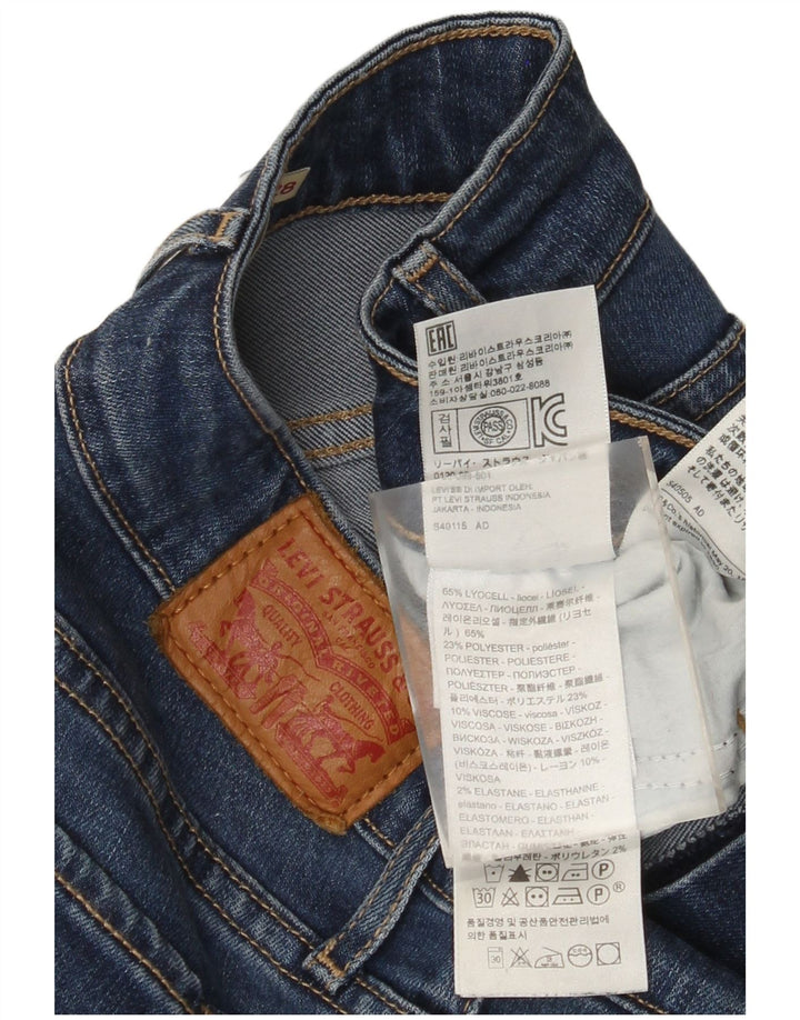 Levi's Jean Slim Femme W28 L28 Bleu Lyocell
