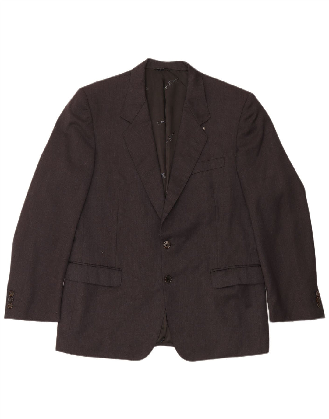 Pierre Cardin Veste blazer à 2 boutons pour homme UK 38 Violet moyen