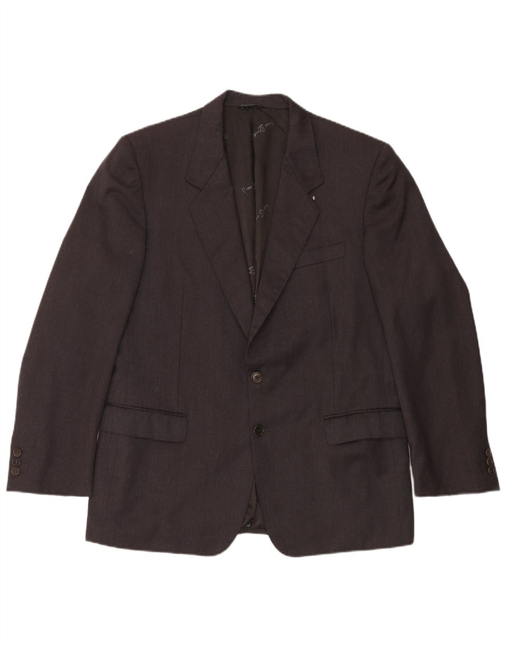 Pierre Cardin Veste blazer à 2 boutons pour homme UK 38 Violet moyen