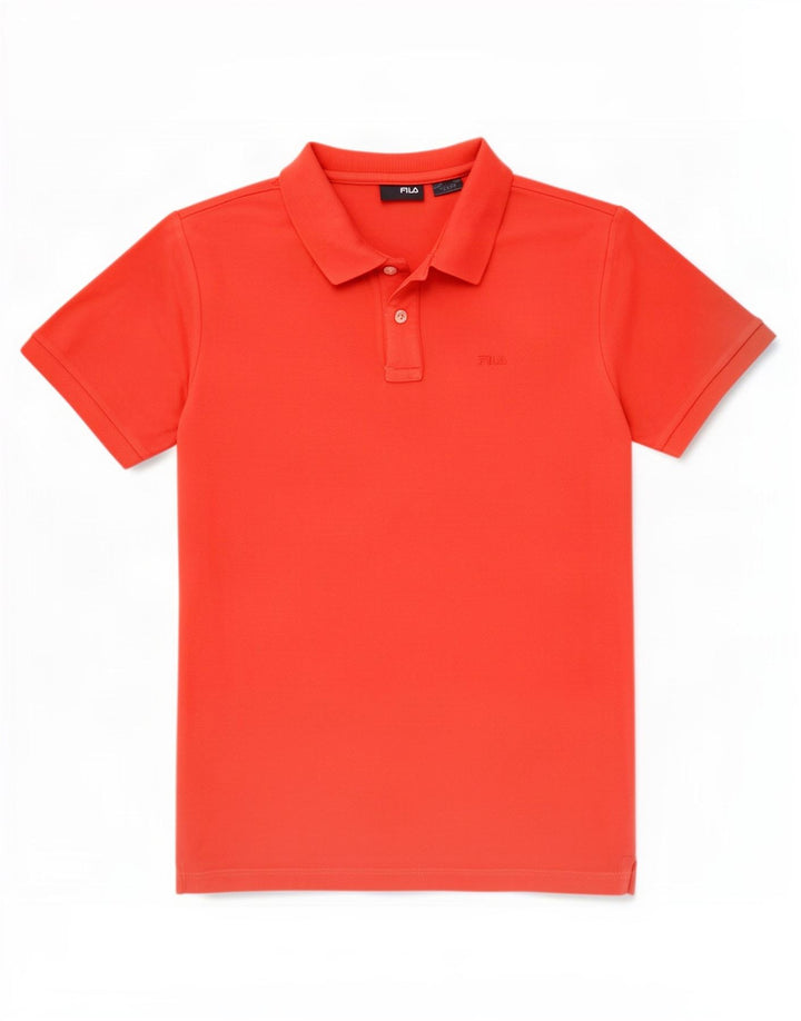 Fila Polo Homme Rouge Moyen Coton