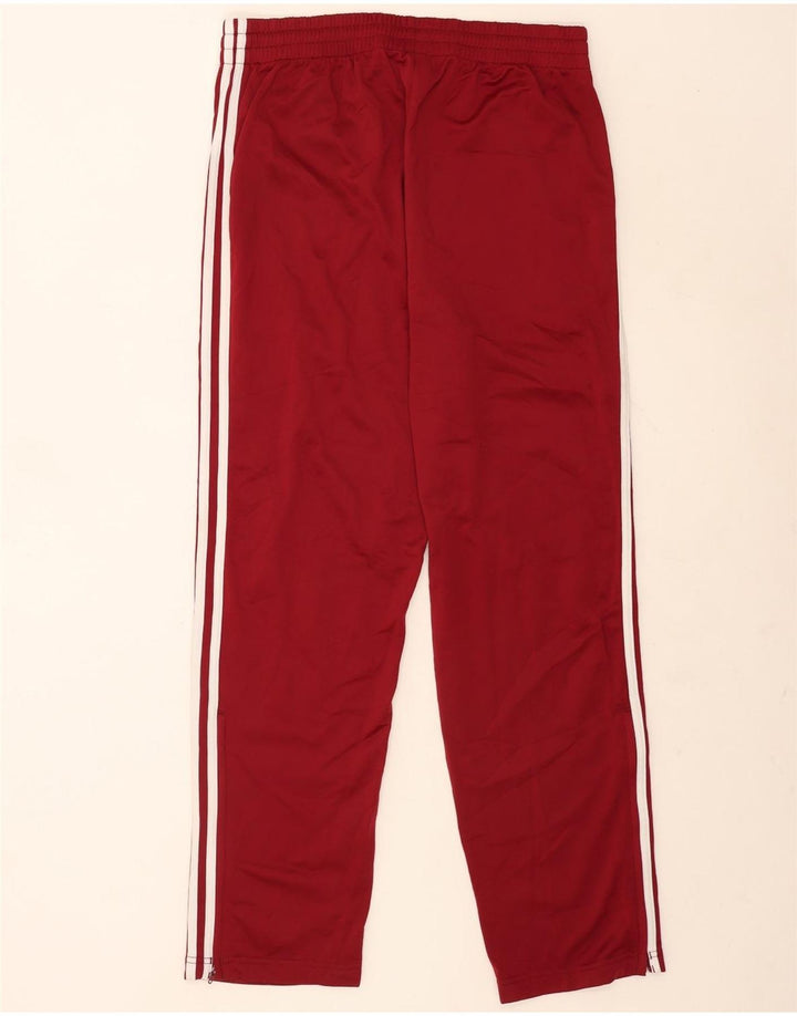 Adidas Pantalon de survêtement pour homme Large Polyester Bordeaux