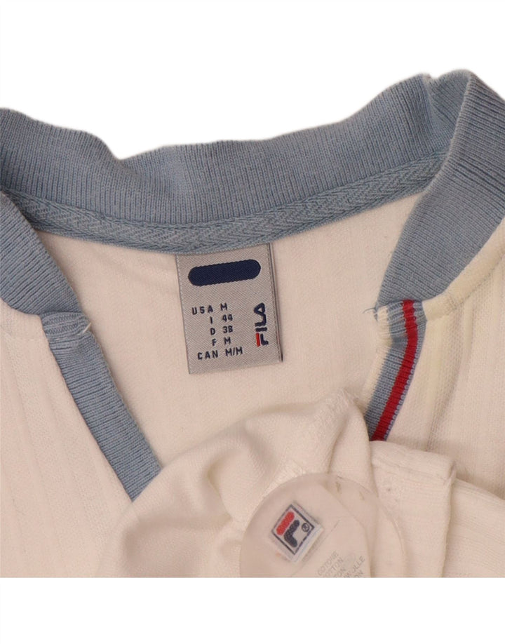 Fila Débardeur Femme IT 44 Coton Blanc Moyen