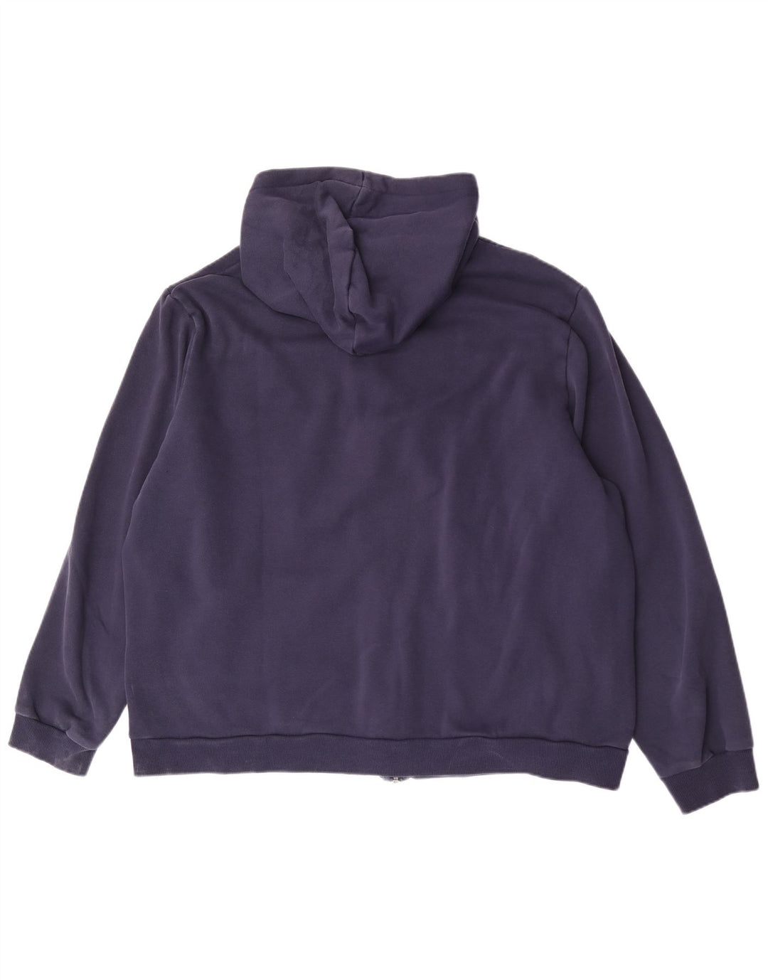 Puma Pull à capuche zippé pour homme 2XL Bleu marine Colorblock Polyester