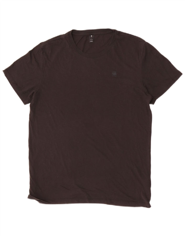 G-Star T-Shirt Homme Noir Moyen Coton