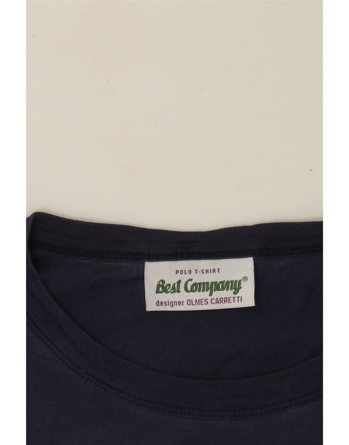 BEST COMPANY T-Shirt Graphique Homme Petit Bleu Marine