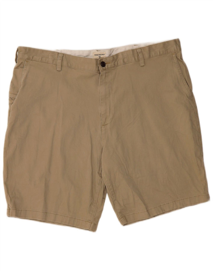 DOCKERS Short Cargo Homme W40 XL Coton Beige