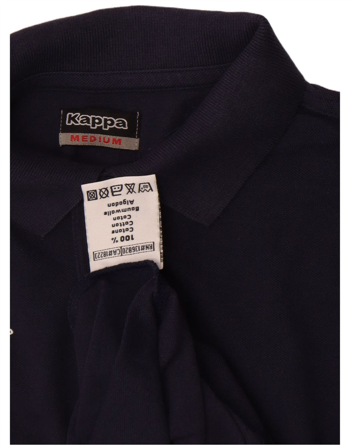 Kappa Polo Homme Bleu Marine Moyen Coton