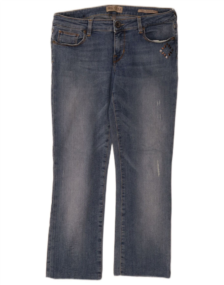 Guess Jean Bootcut Starlet Femme W28 L25 Bleu Coton