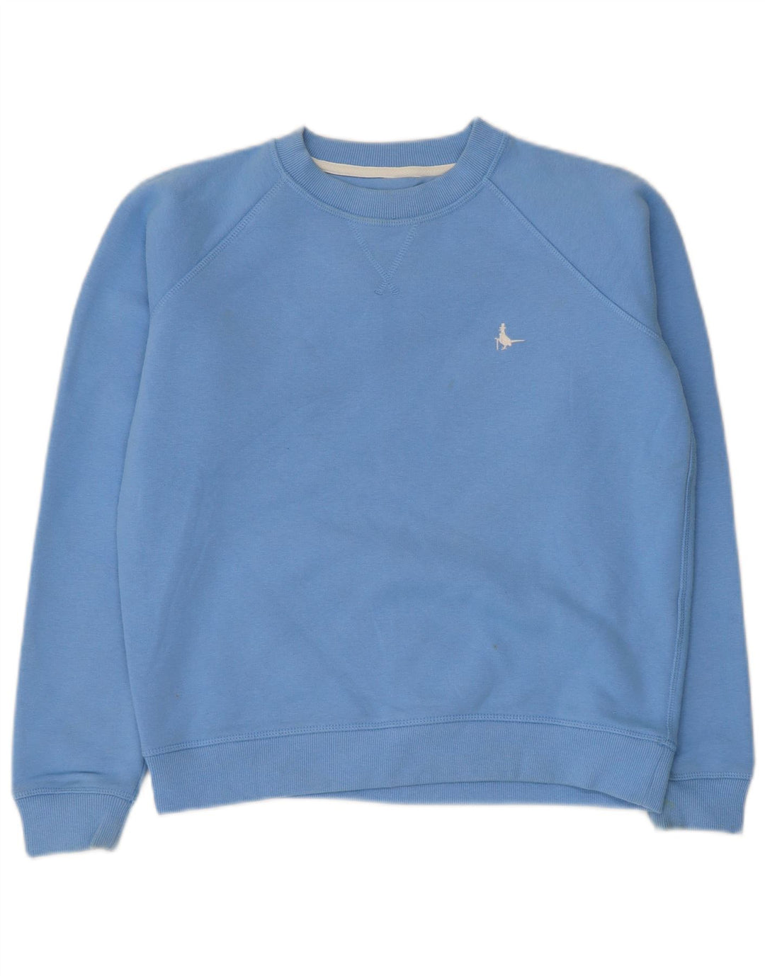 Jack Wills Sweat-shirt surdimensionné pour femme UK 8 Petit Bleu Coton