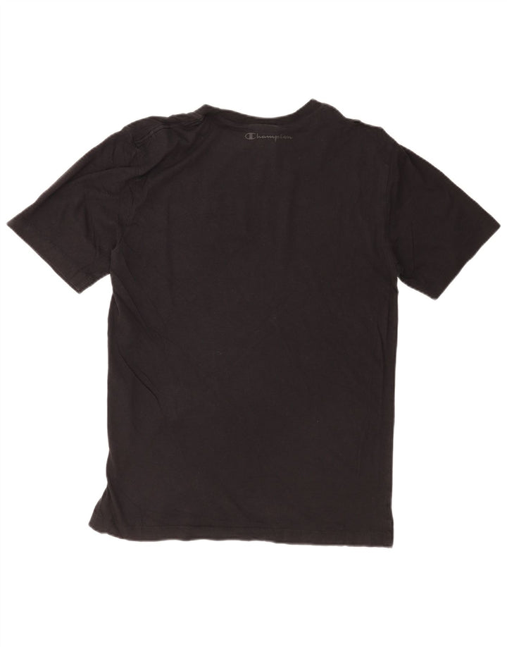 Champion T-Shirt Homme Haut Petit Coton Noir