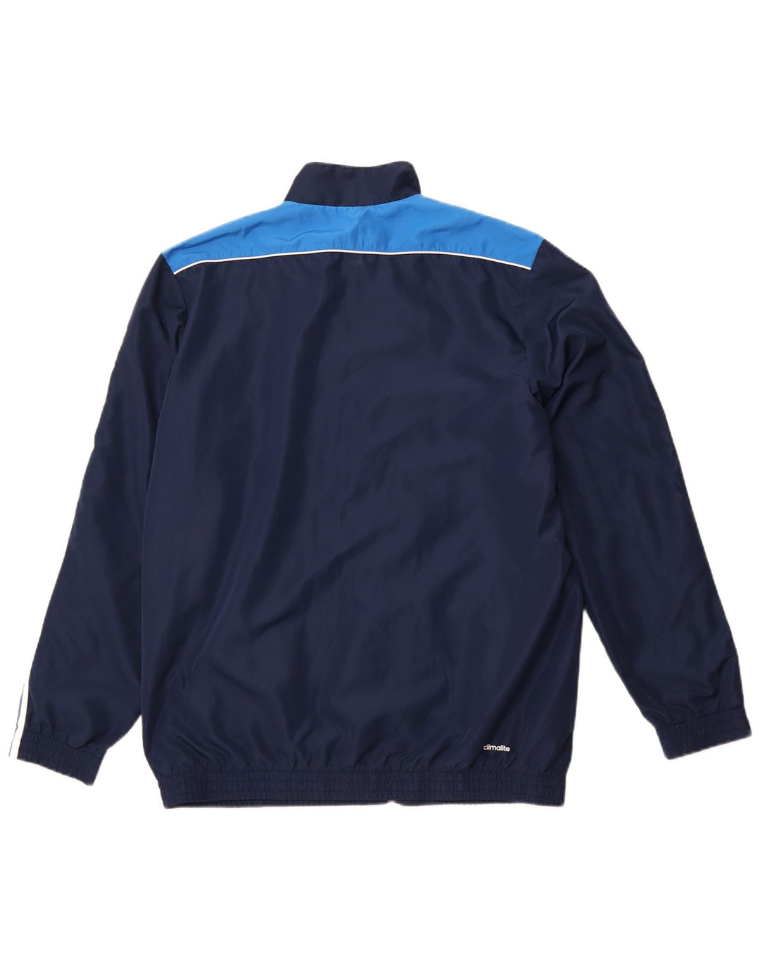 ADIDAS Veste de survêtement Climalite pour homme UK 44/46 Large Bleu marine