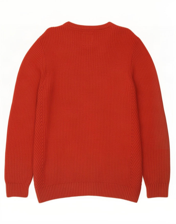 Fat Face Pull Col Bateau Homme Rouge Moyen Coton