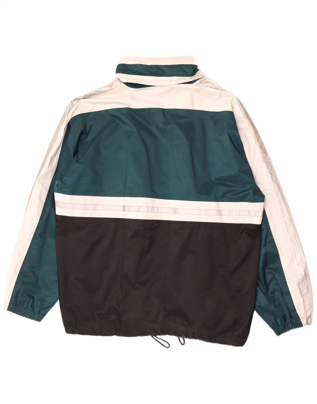 Shamp Veste de pluie à capuche pour homme EU 56 XL Vert Colorblock Polyamide