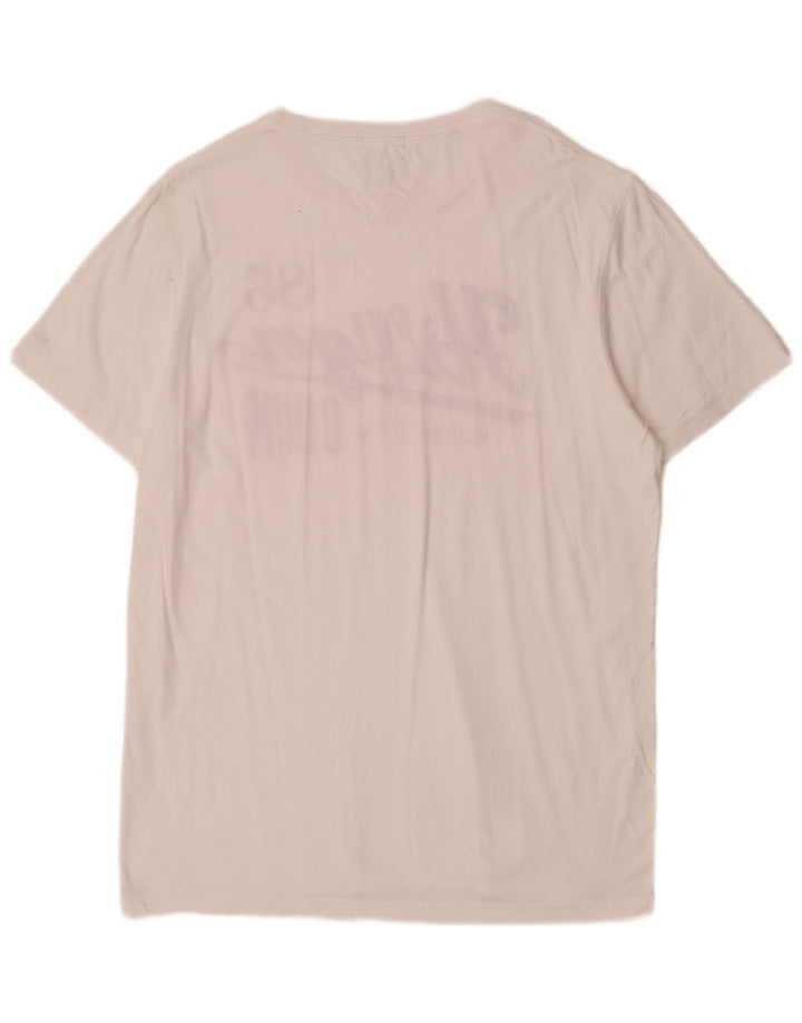 Tommy Hilfiger T-shirt graphique pour homme 2XL Blanc