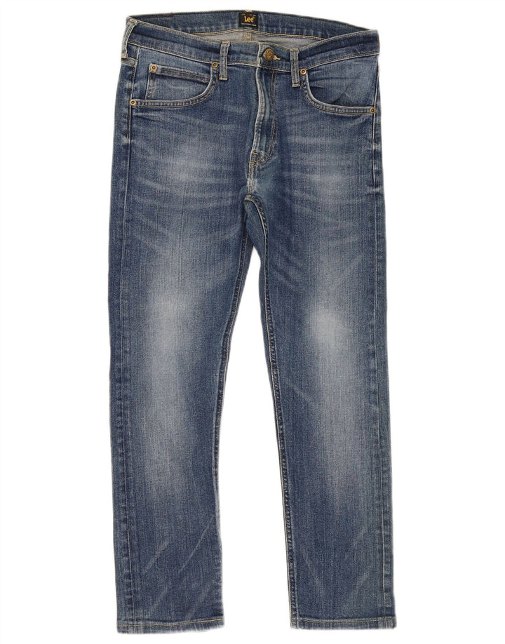 Lee Jean Slim Luke Femme W32 L28 Bleu Coton