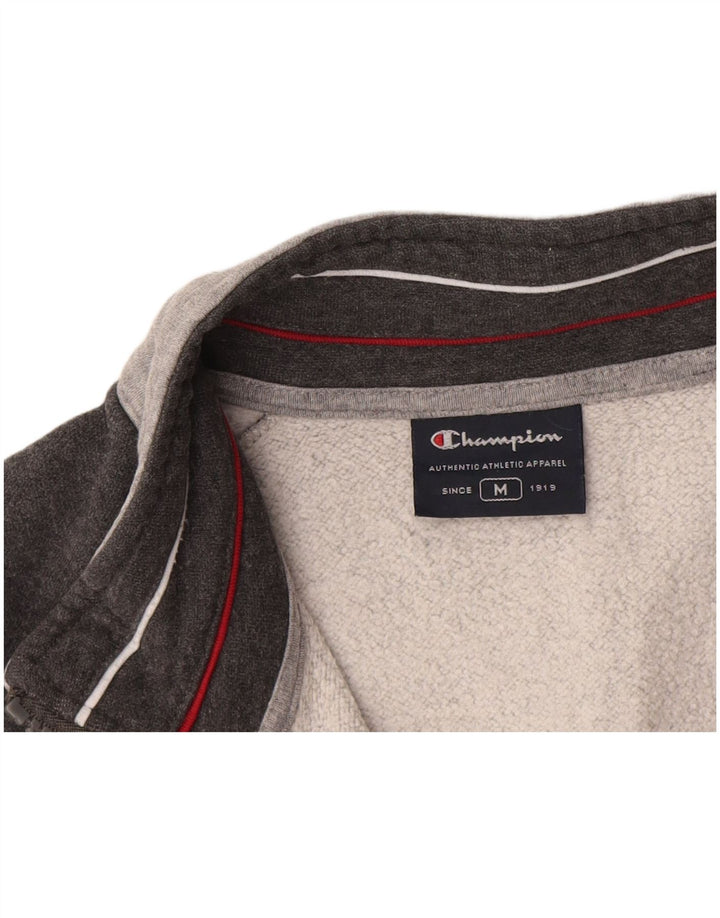Champion Veste De Survêtement Homme Gris Moyen Moucheté