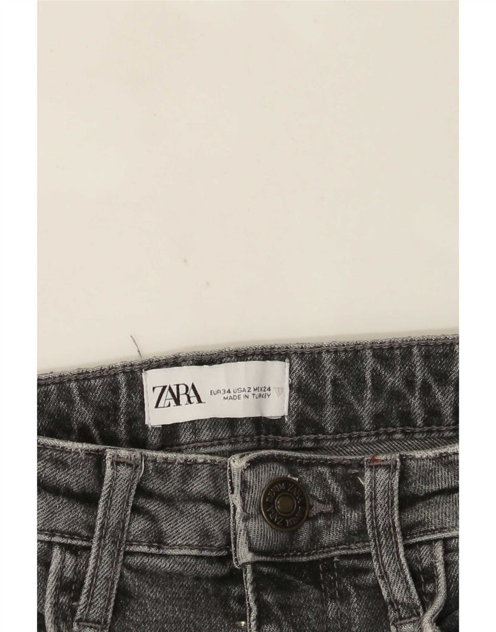 Zara Jean droit femme EU 34 2XS W24 L27 Gris