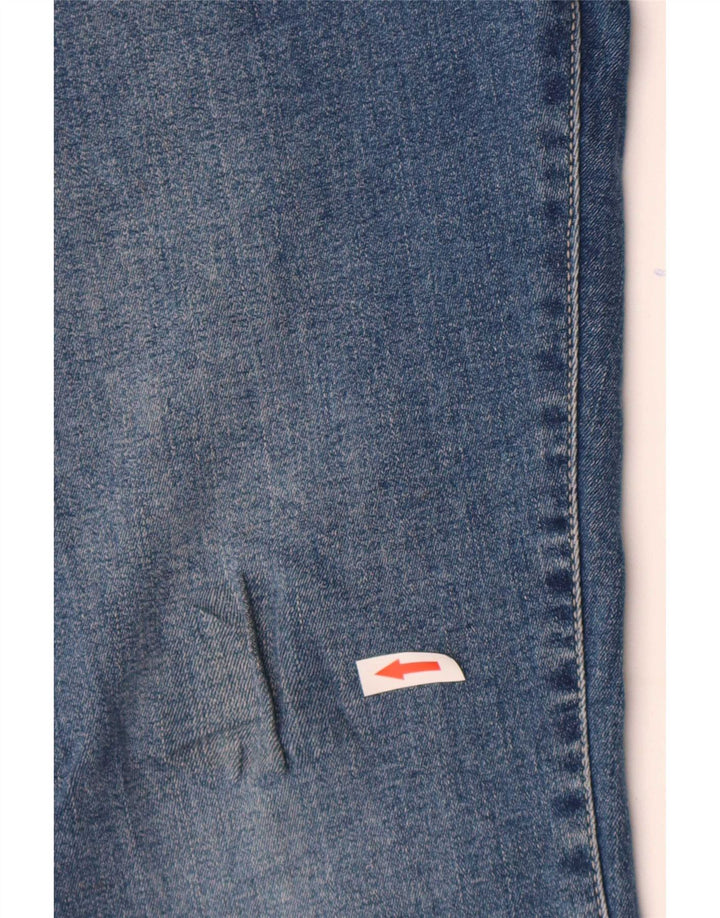 Gas Jean Slim Femme W27 L26 Bleu Coton