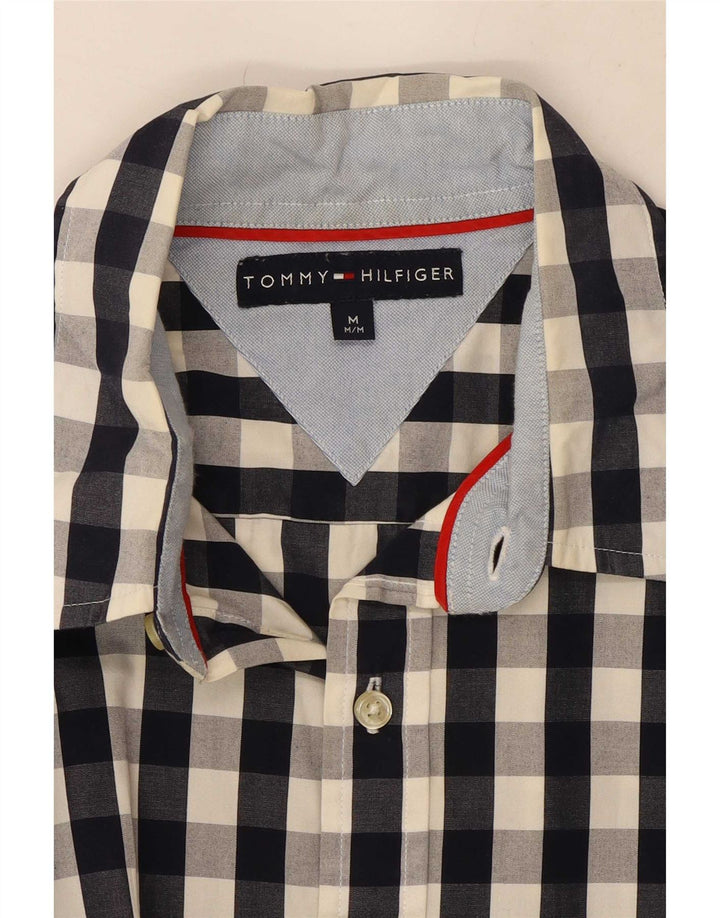 Tommy Hilfiger Chemise Homme Bleu Marine Moyen Vichy