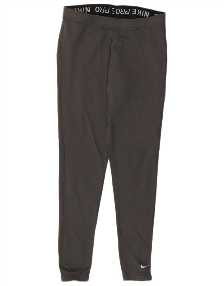 NIKE Legging Fit Dry pour femme US 0/2 XS Gris Polyester