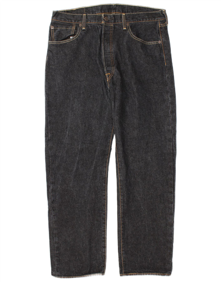 Levi's Jean Droit 501 Homme Gris W36 L32 Coton