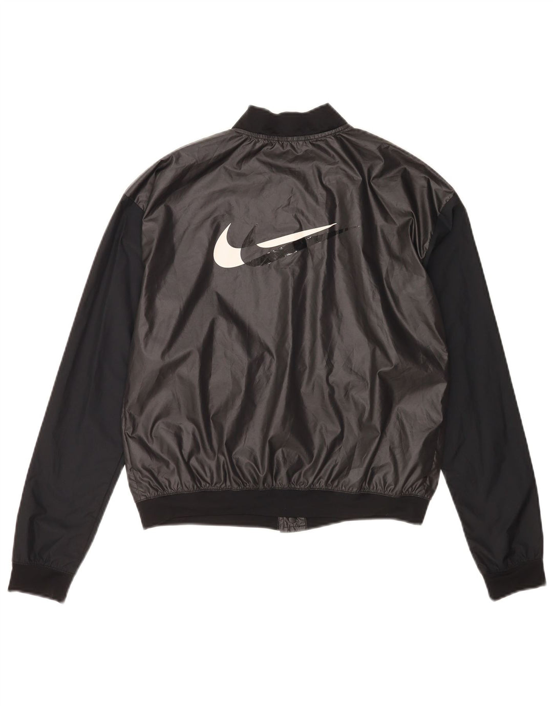 Veste de pluie Nike Running Graphic pour femme UK 10 Small Noir Colourblock