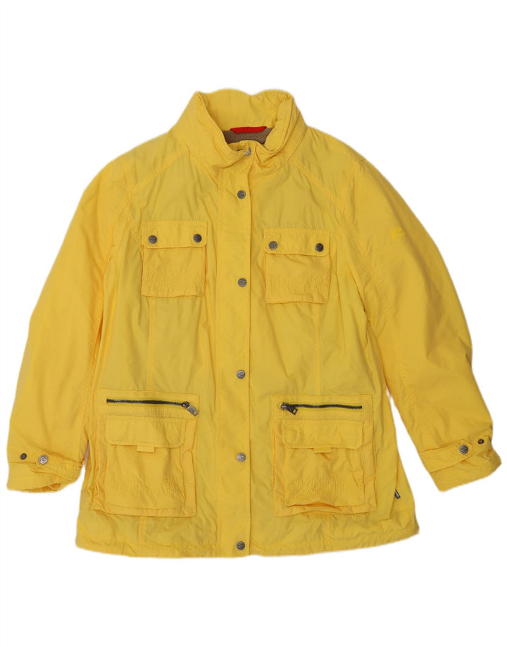 KLEPPER Veste de pluie à capuche pour femme UK 16 Large Jaune