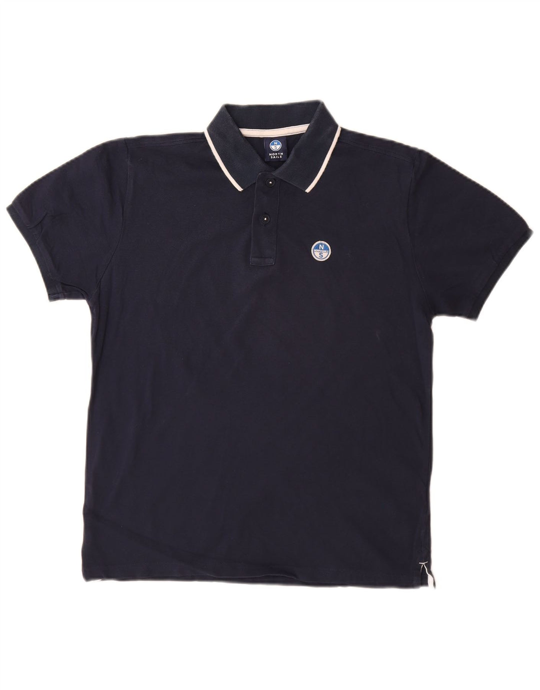 North Sails Polo Homme XS Bleu Marine Coton