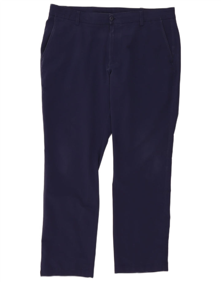 Under Armour Pantalon Chino Droit Homme W40 L32 Bleu Marine Polyester