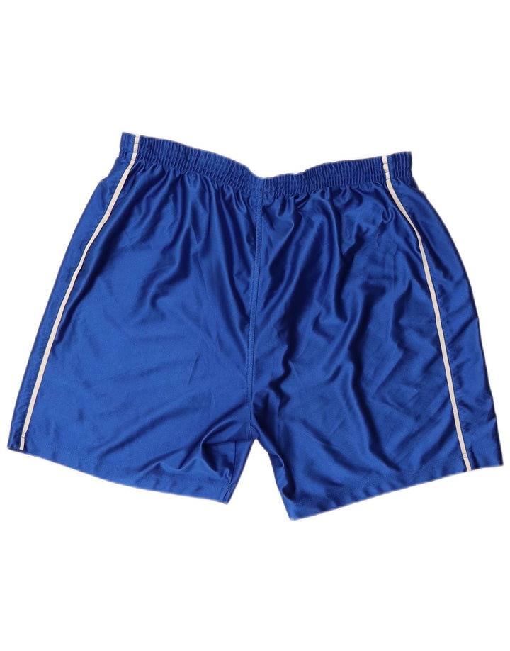 Short de sport Nike pour hommes, grand, bleu, polyester