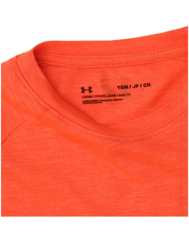 Under Armour T-Shirt Garçon 7-8 Ans Petit Orange