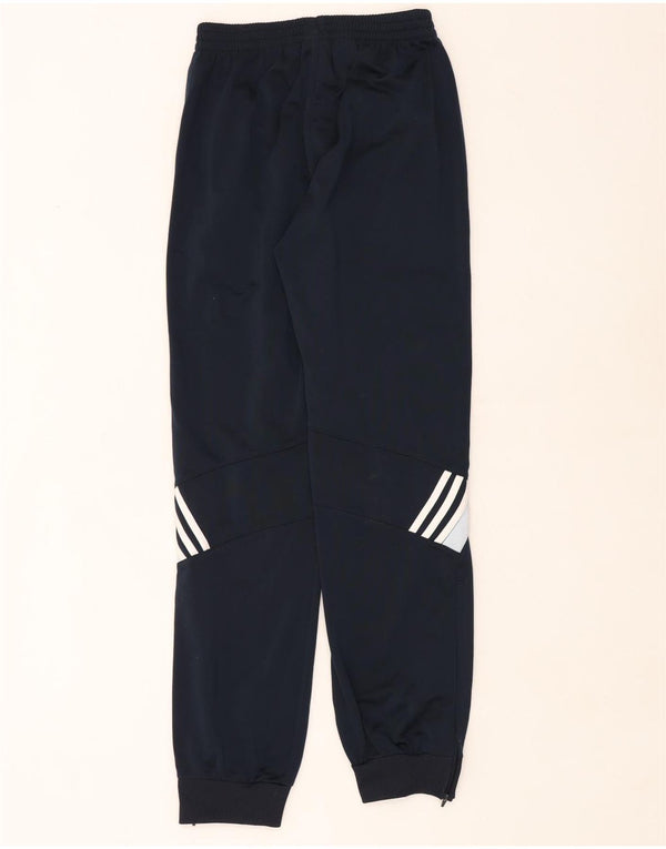 Adidas Pantalon de Survêtement Garçon Joggers 15-16 ans Bleu Marine Polyester